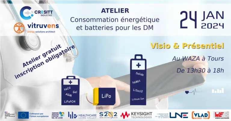 Atelier consommation énergétique pour les DM 24 janvier 2024 à 14h à Tours