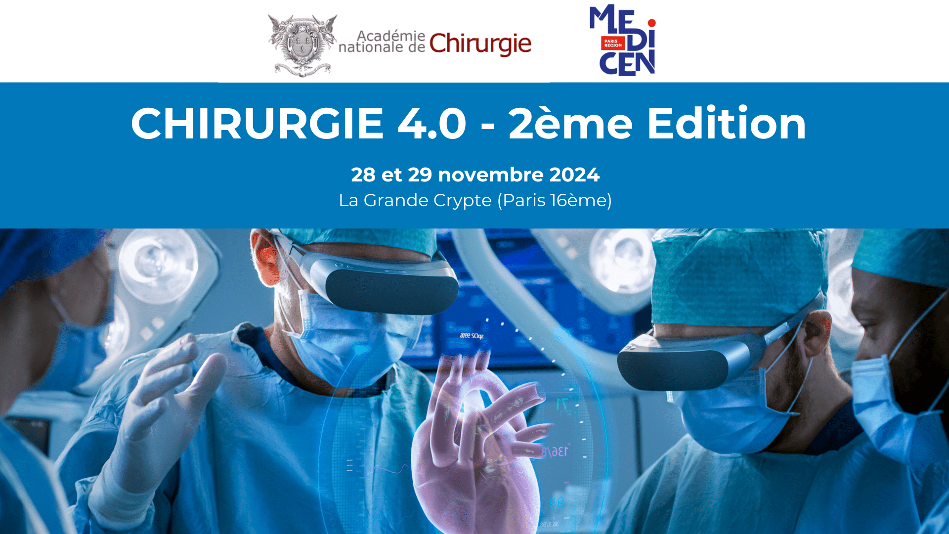 Visuel Congrès Chirurgie 4.0